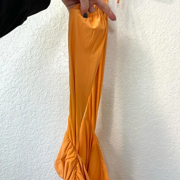 Tiger Mist Honore Mini Dress in Orange Size Medium M - Image 6
