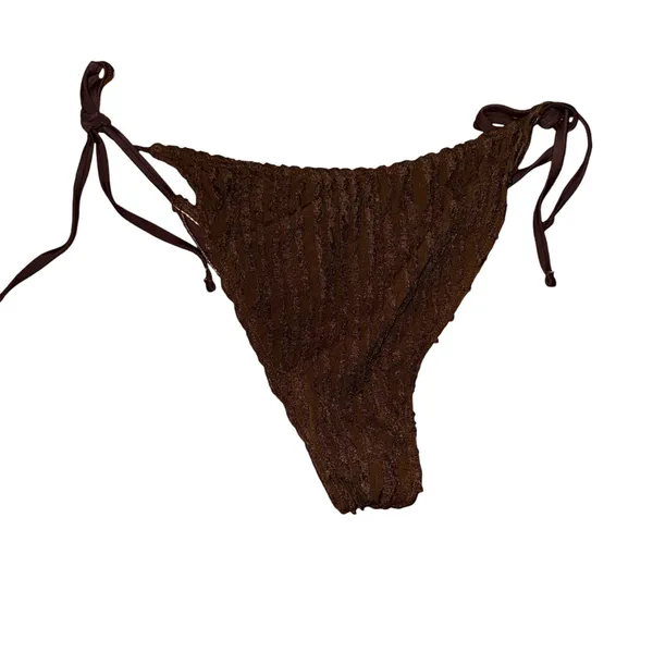 Beaded detail ruffle bikini  - Image 6