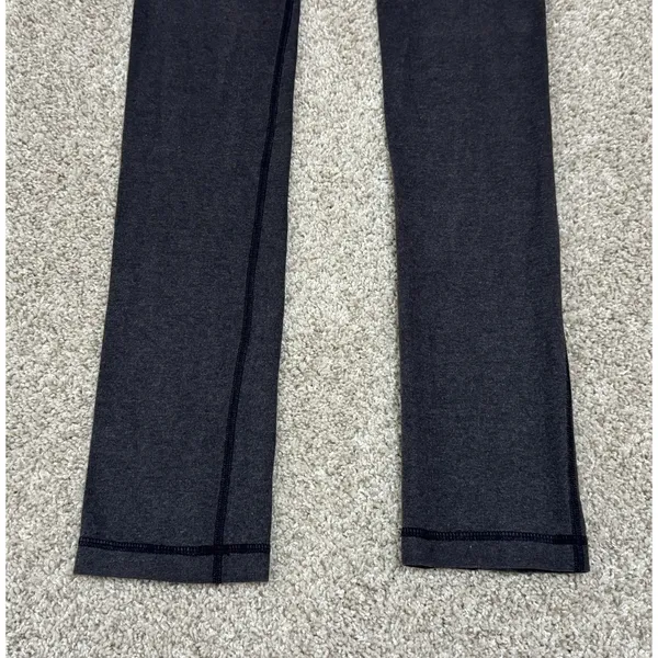 Lululemon Skinny Groove Pant Full-On Luon Yoga Leggings Size 2 Gray - Image 4