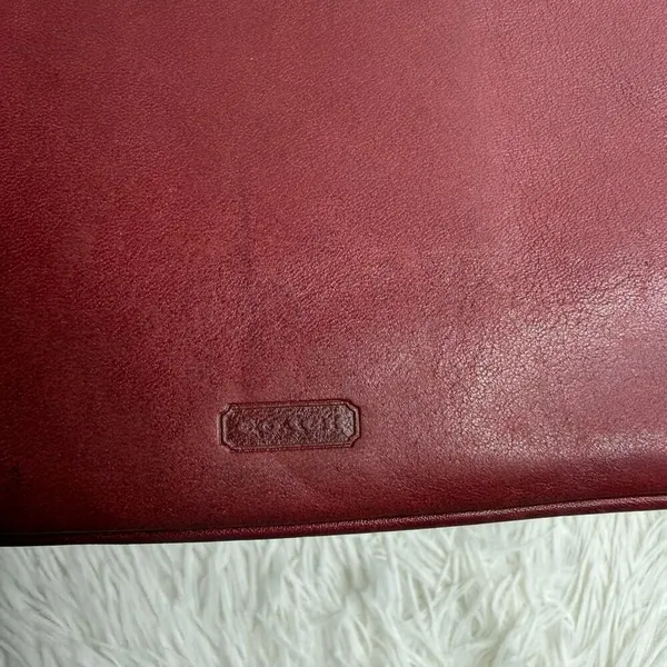 Vintage COACH y2k Red Demi Legacy Mini Duffle bag - Image 3
