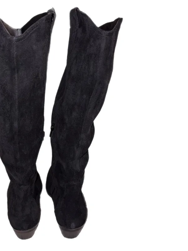 NWOT Dolce Vita Regy Western Boot Size 7 Onyx Suede - Image 10