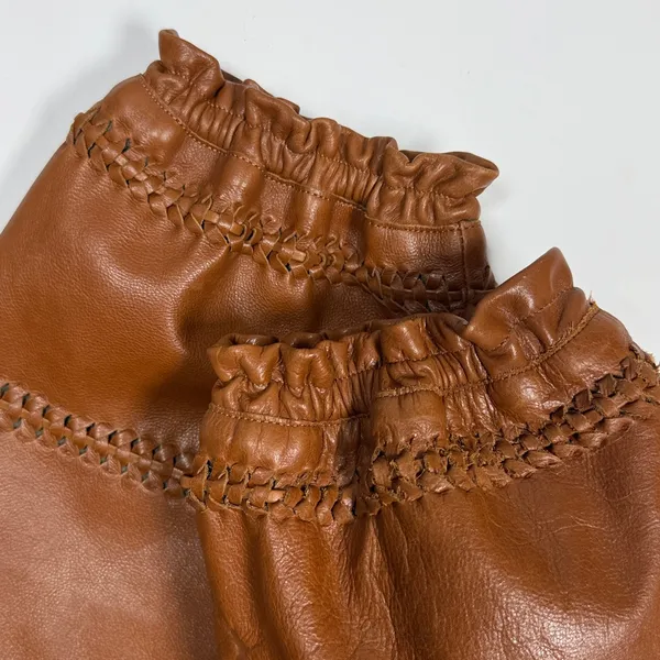Coach Jae Soft Calf Slouch Leather Boots in Camel S-526 Sz 7.5 - Image 9