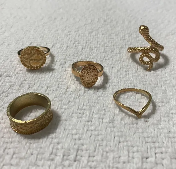 Gold Rings - Image 4