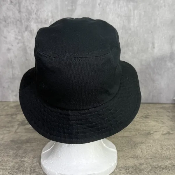 Dolls Kill Bucket‎ Hat Black White OSFM Embroidered Grunge Goth Emo - Image 4