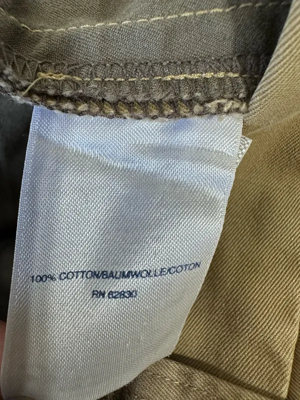 Lands End Pants Men Chino Brown Traditional Fit Outdoor Career Uniform Casual - Image 10