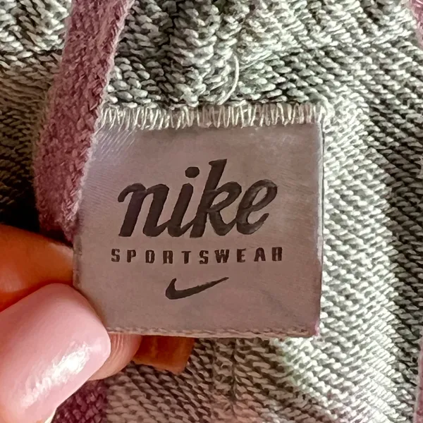 1083 | Nike‎ Sportswear Tie Dye Fleece Jogger Sweatpants Green Purple Womens L - Image 6