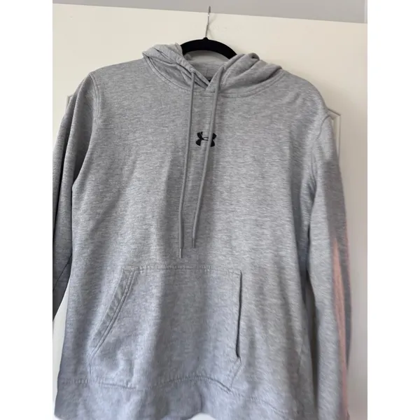Under Armour gray hoodie‎ women's size large - Image 3