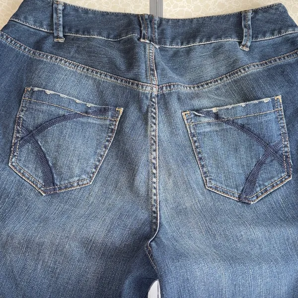 Lane Bryant Distinctly Bootcut Jeans Women Blue Wash Size‎ 14 - Image 9