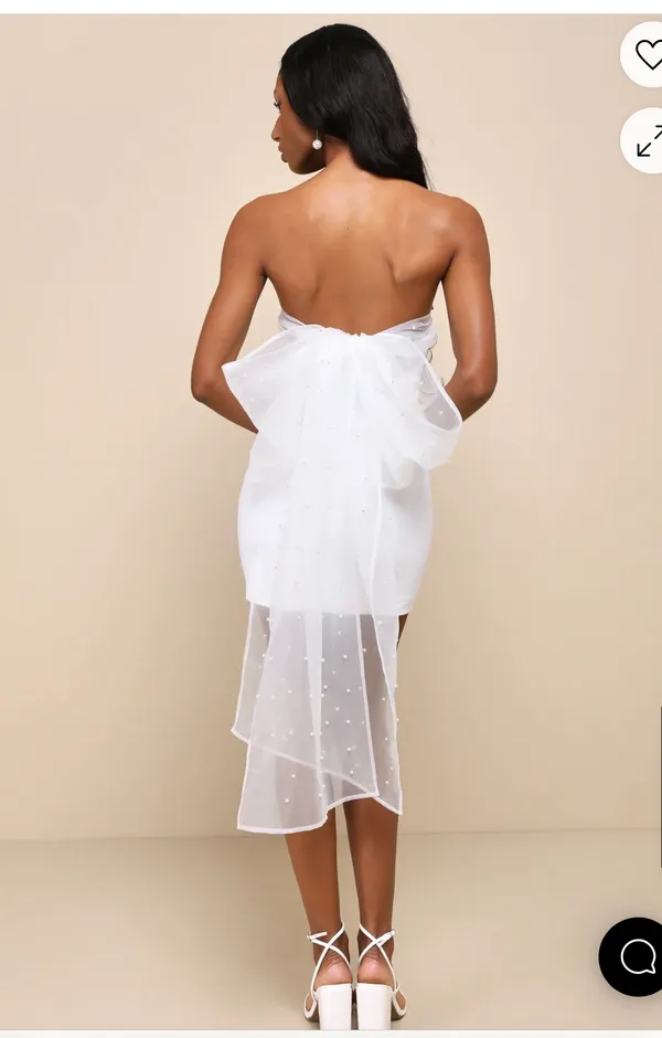 White Dress Lulus - Image 4
