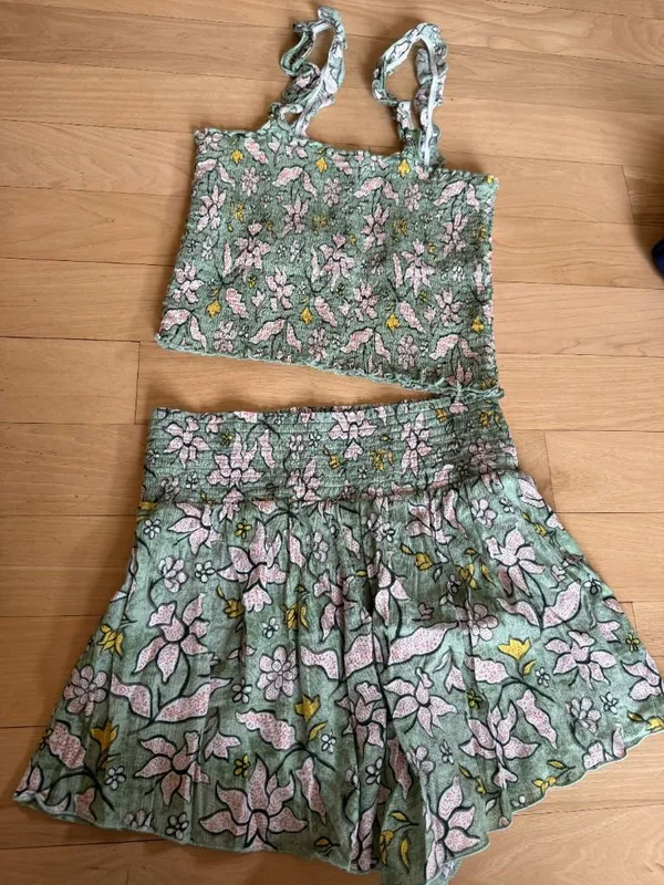 Aerie Frill Floral Two Piece Set - Image 3
