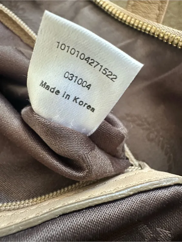 MCM Visetos Signature Beige HOBO Bag - Image 13