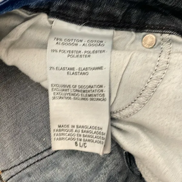 Denizen Levi modern skinny blue jeans Size 6 - Image 4