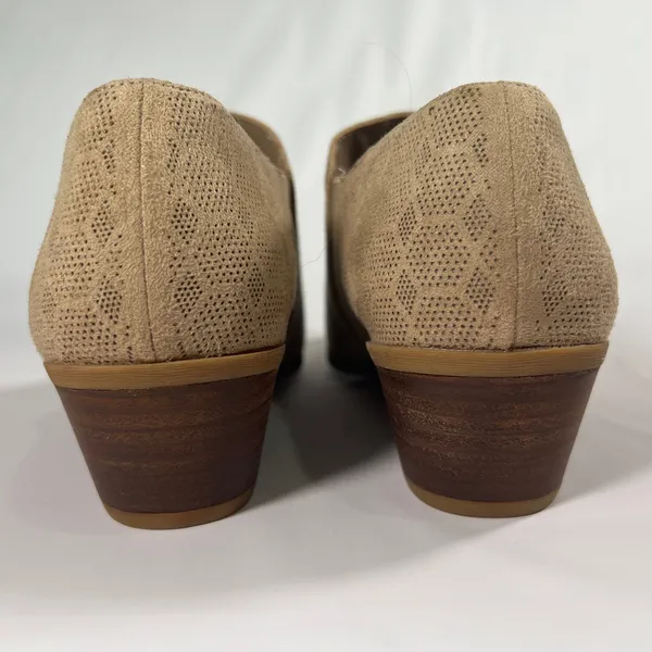 Dr. Scholl's Brief Women's‎ Ankle Booties 8M Taupe Suede Side Zip Memory Foam - Image 9