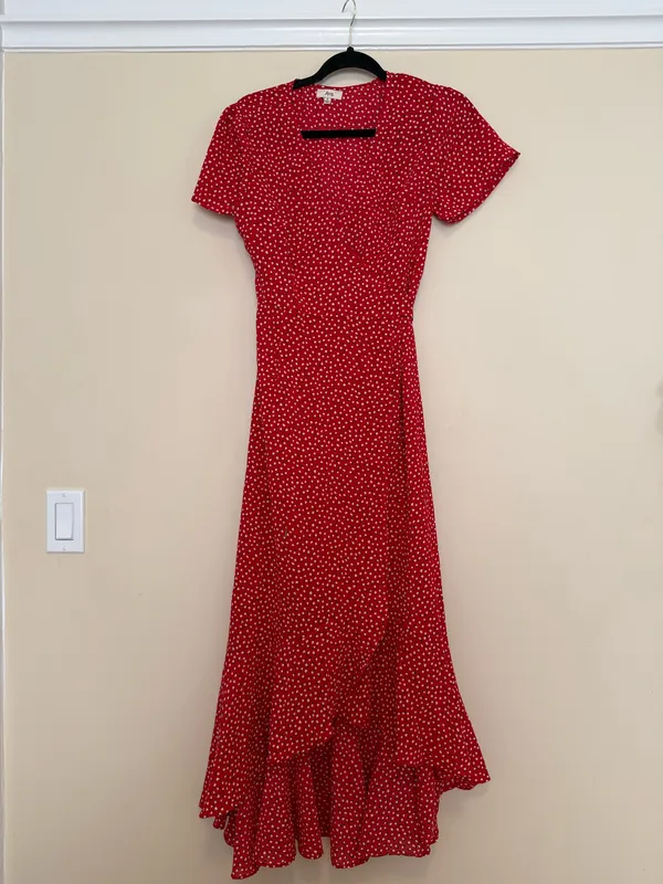 Ava Wrap Dress Midi - Image 2
