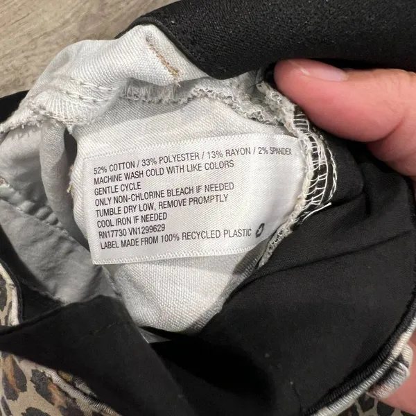 Knox rose animal‎ print jeans 6 - Image 6