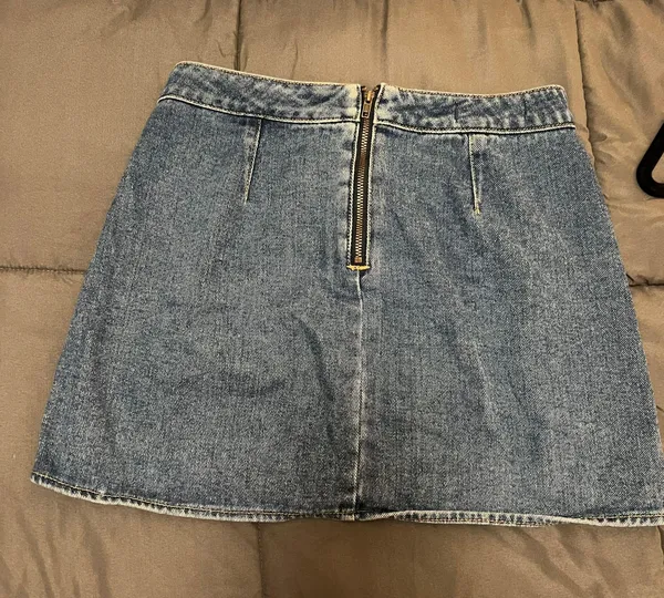 Mini Denim Skirt - Image 3