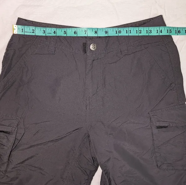 REI Co-Op Sahara Cargo Shorts W4 Charcoal/Black - Image 3
