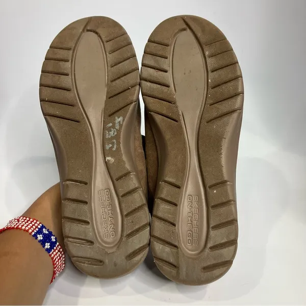 Skechers on‎ the go mary Jane Shoes tan brown women’s size 8.5 comfort shoes - Image 7