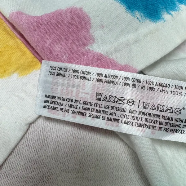 2022 Disney Parks Walt‎ Disney World Spirit Jersey Tie Dye Long Sleeve Small - Image 11