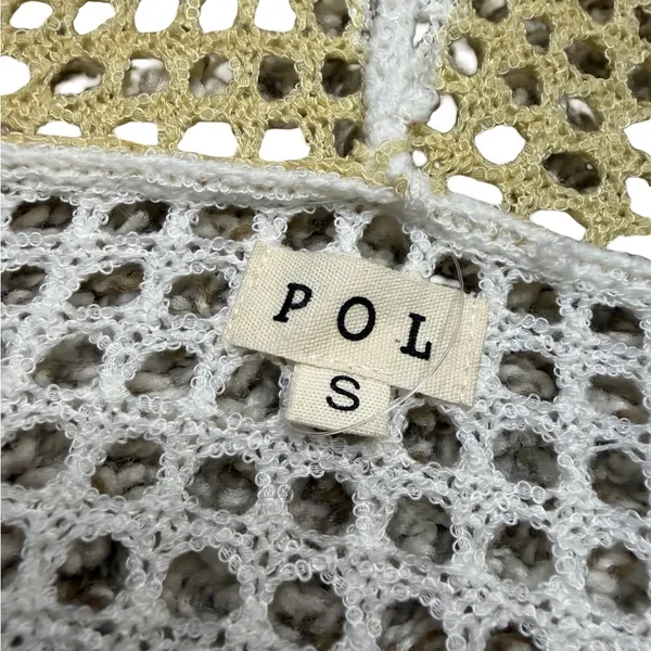 ✨ POL Oversized Open Knit Hooded Sweater Pullover‎ S ✨ - Image 6