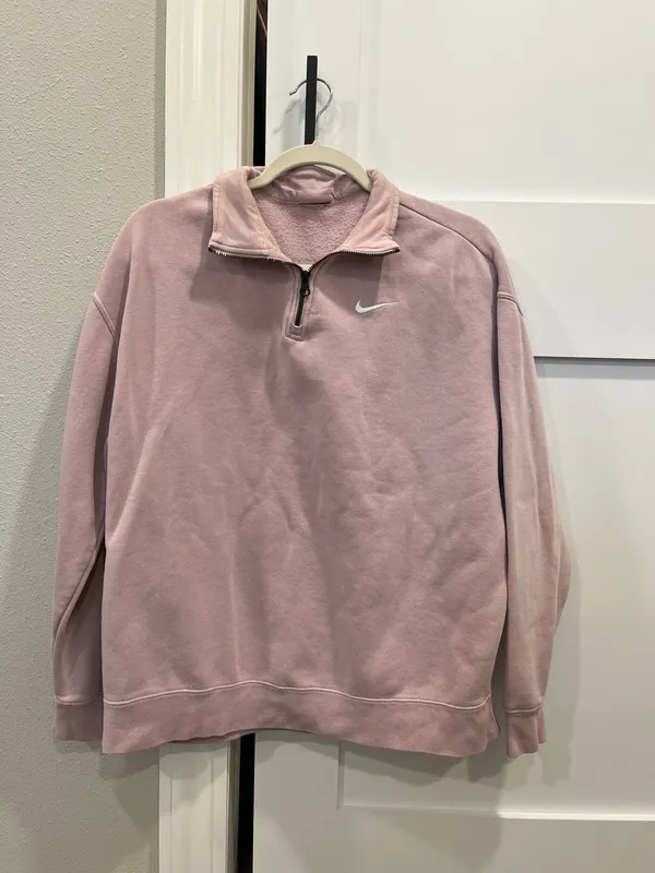 Nike Mauve quarter zip - Image 2