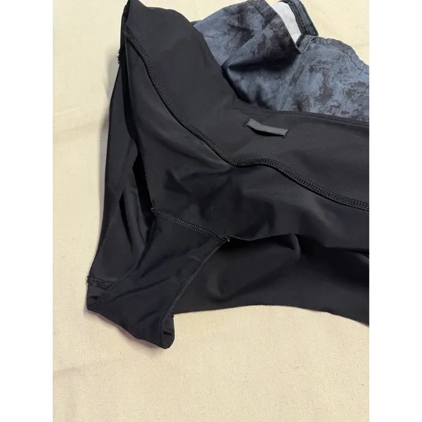 Vuori Omni Performance Lined Short 2.5" Running Black Blue Women's Medium Gym - Image 5