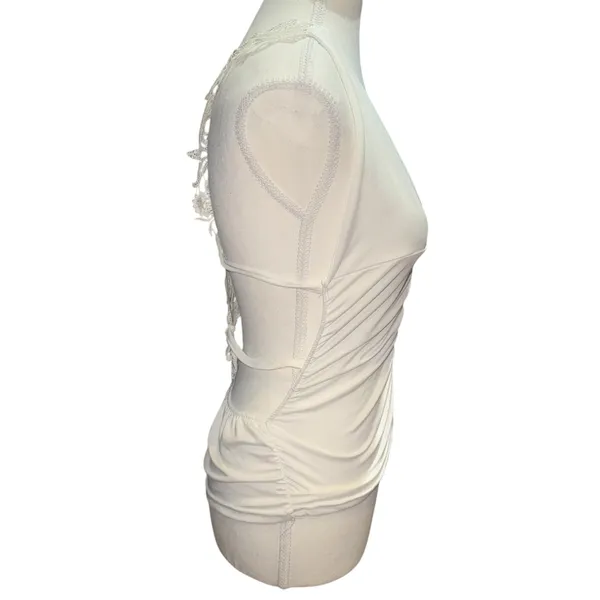Strappy lace back top White Size M - Image 5
