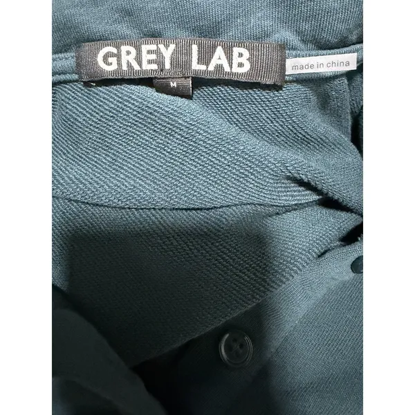 Grey‎ Lab Sleeveless Polo Shift Mini Dress Green Women's Size Medium - Image 9