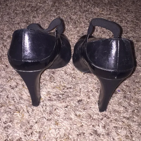Black Azalea Simply Vera Vera Wang Mary Jane Heals Size 6.5 - Image 3