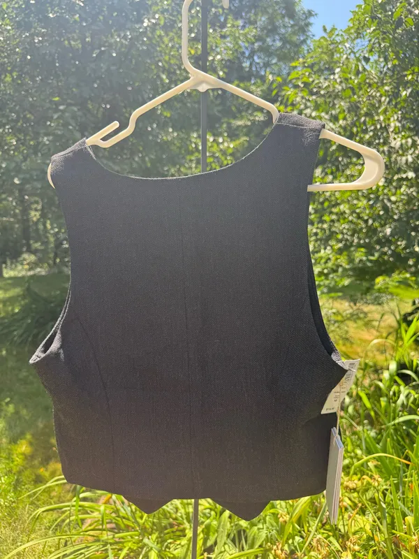 Aritzia Wilfred Heather Grey Tank Vest - Image 6