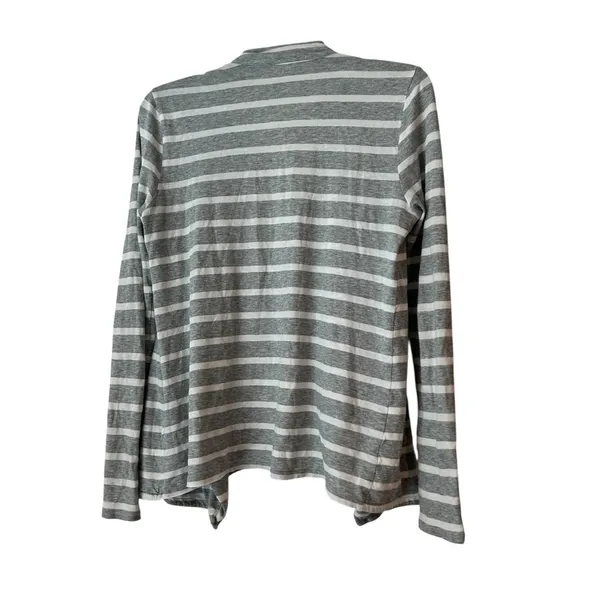 J. CREW gray and white cardigan - Image 2
