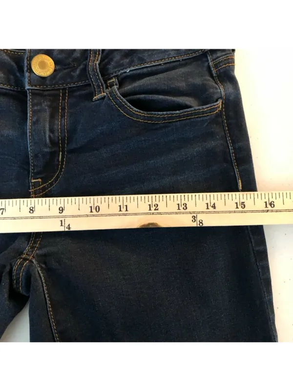 American Eagle Womens Jeans Jegging Super Stretch Dark Wash Size 4 - Image 6