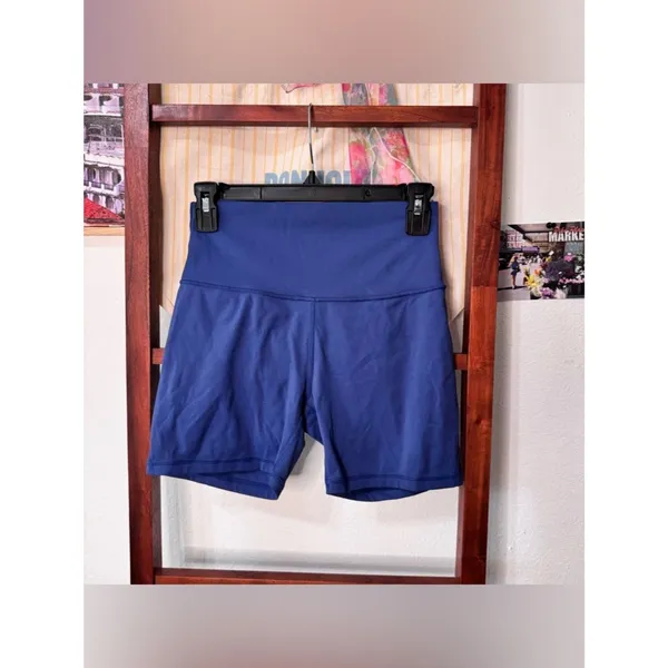 Acta Inlux 5” Bike Shorts Blue - Image 2