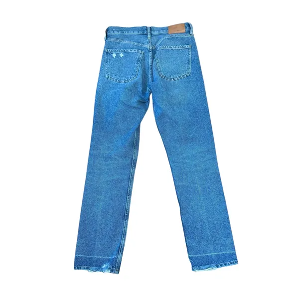 Citizens of Humanity Charlotte High Rise Straight Jeans Soiree Wash Distressed - Image 2