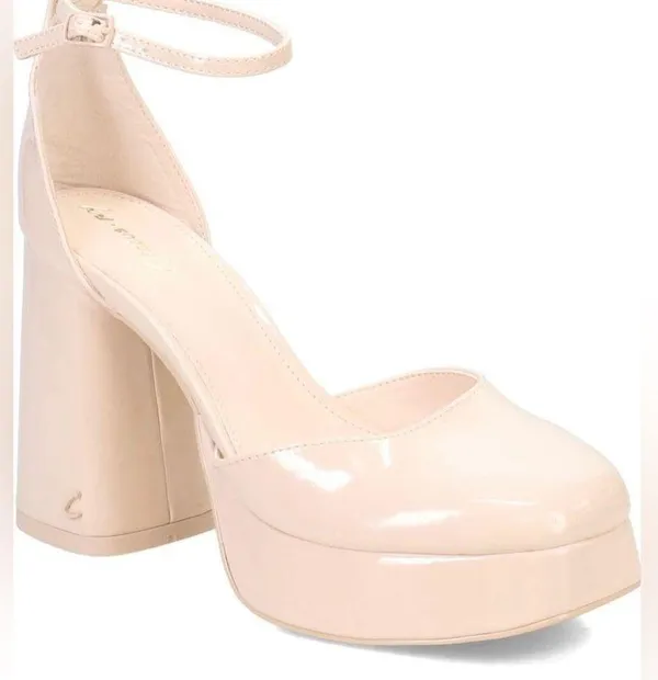 CIRCUS NY BY SAM EDELMAN Rosa Platform Heel Beige Taupe Neutral Monochrome - Image 2