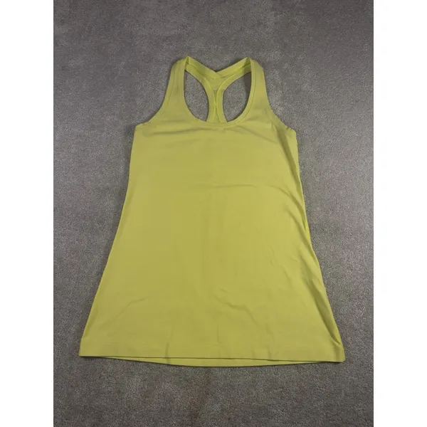 Lululemon Cool Racerback Tank 6 Yellow - Image 2