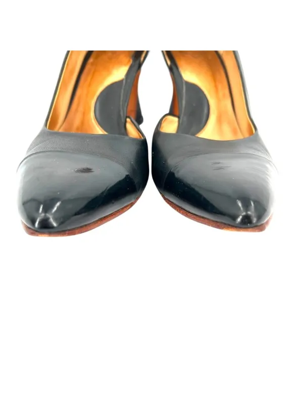 John Fluevog Earhart D'Orsay Pump Black Size 7.5 - Image 7