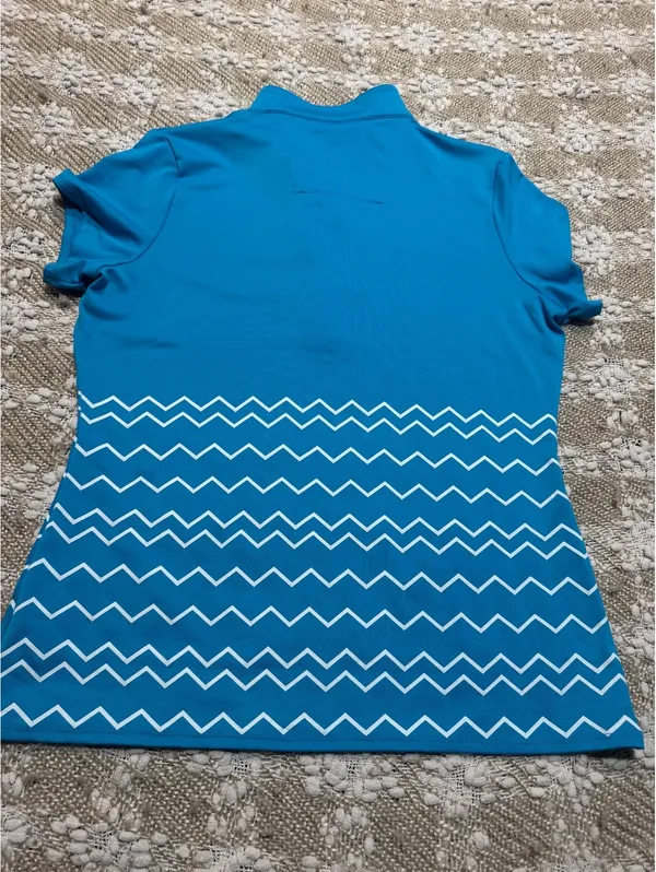 Nancy Lopez Golf blue zip - Image 4