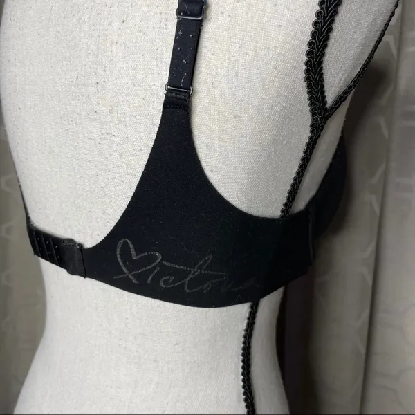 Victoria's Secret Black Semi Demi Bra - Image 2