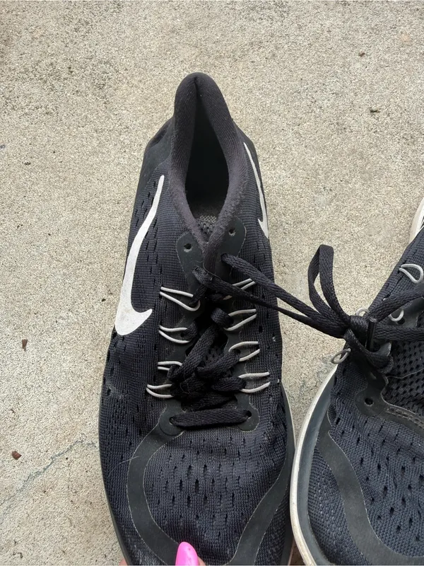 Nike Flex 2017 RN Running Shoes Black White Women’s Size 7 Athletic Sneakers - Image 7