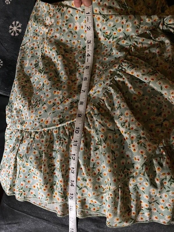 Lulus Floral Print Wrap Mini Skirt - Image 6