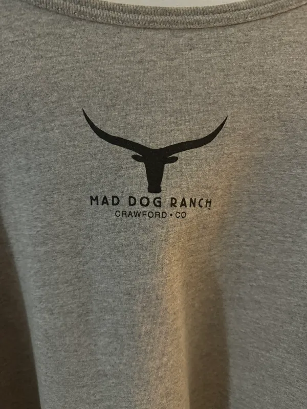 Just Me Rate Vintage Mad Dog Semi Cropped Crew Neck - Image 2