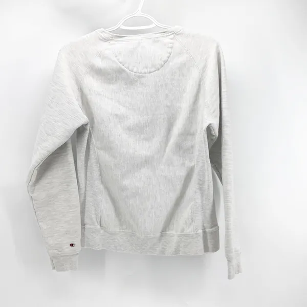 Champion reverse weave grey ”We Are R” sweatshirt retro casual size S - Image 5