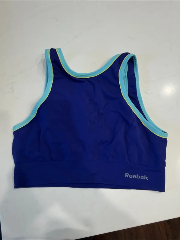 Reebok Kids Purple-Blue Swim Rashguard with Aqua Trim - Image 3