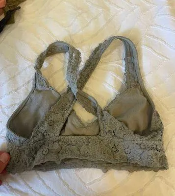Grey Lace Bralette  - Image 4