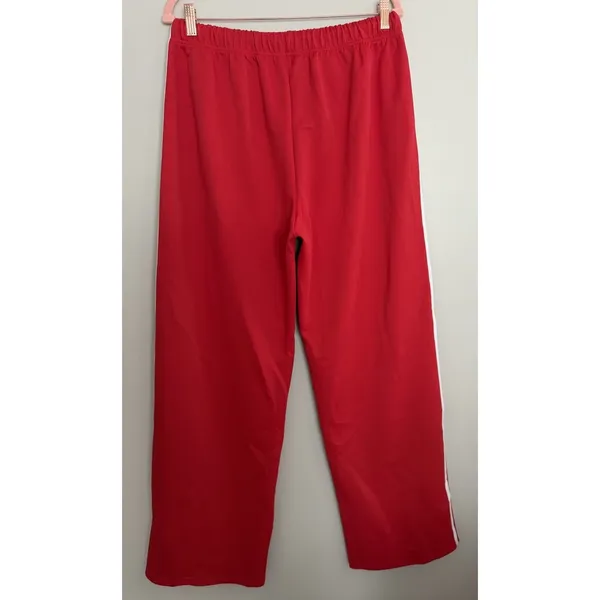 PARKE Track Pants Red Women's Size Large - Image 2