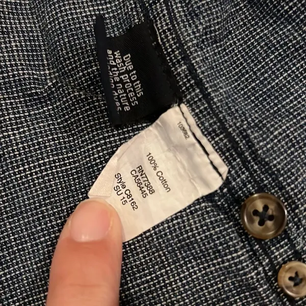 J crew blue button‎ down small - Image 6