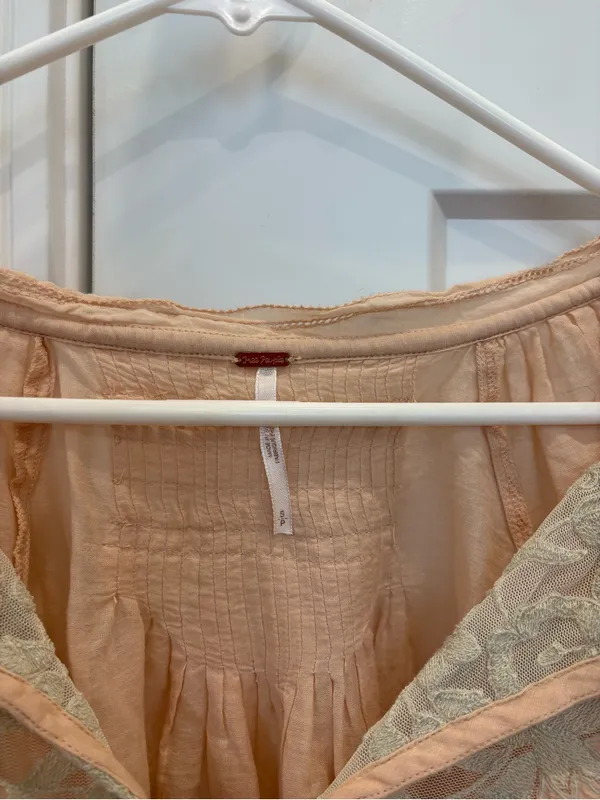 Free People Shinla Blouse Size Small - Image 3