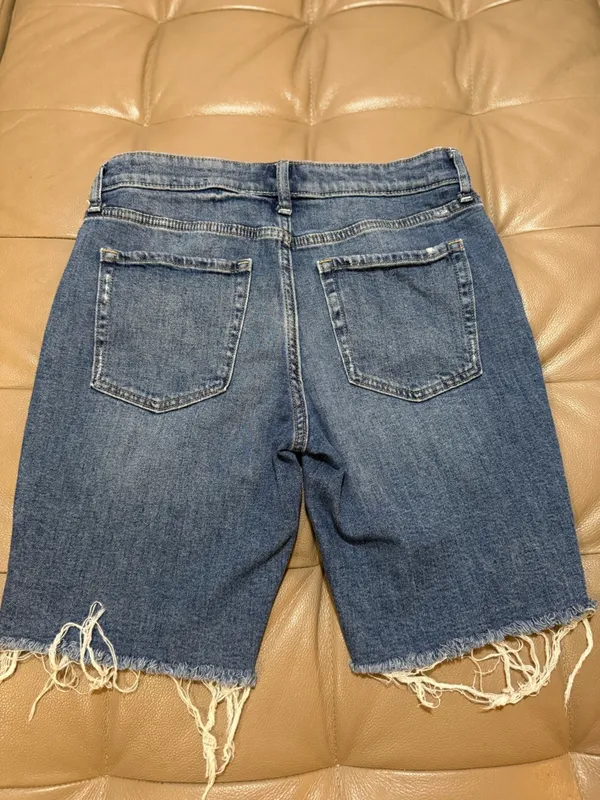 Gap 9 in Distressed‎ Bermuda Shorts - Image 2