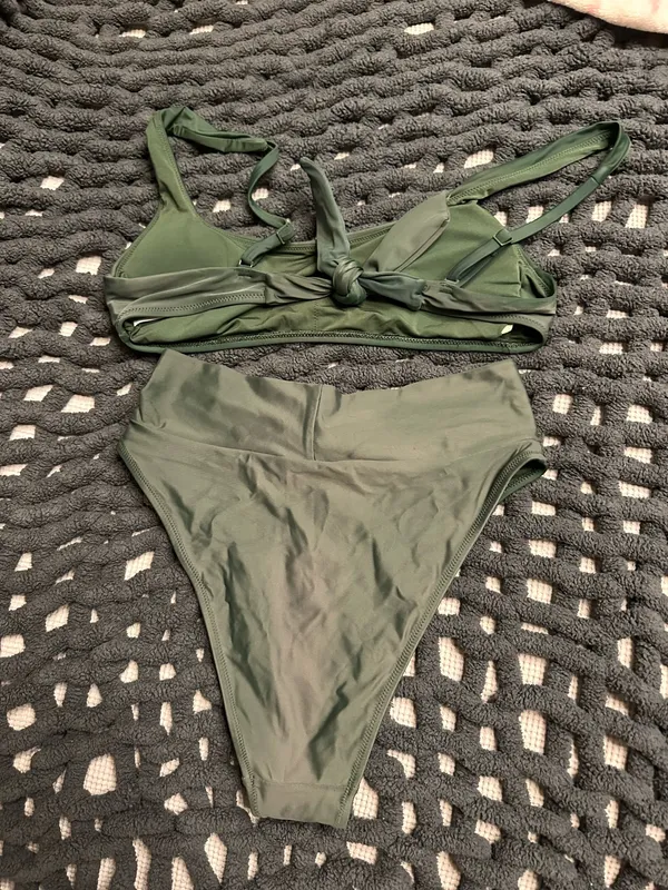 Aerie Bikini Set High-Waisted Green - Image 2